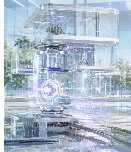 Transparent multi-level platform joining product, data, and operations modules