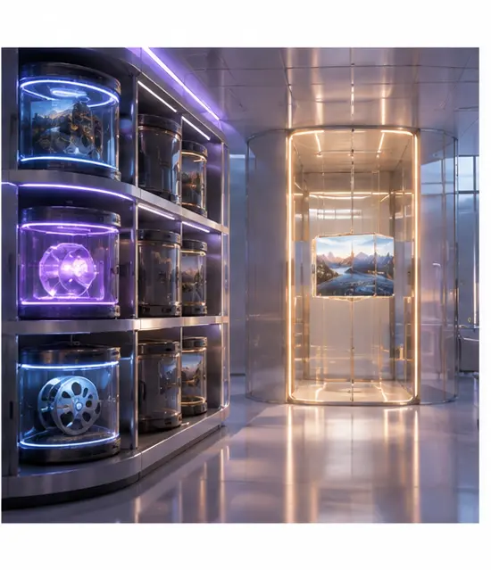 Live production corridor connecting creative rooms to secure delivery